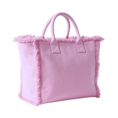Sac coton zippé 36 x 32 x 20 cm
