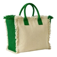 Sac coton zippé 41 x 37 x 20 cm