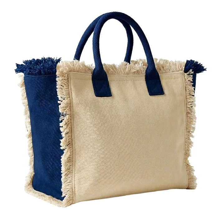 Sac coton zippé 41 x 37 x 20 cm