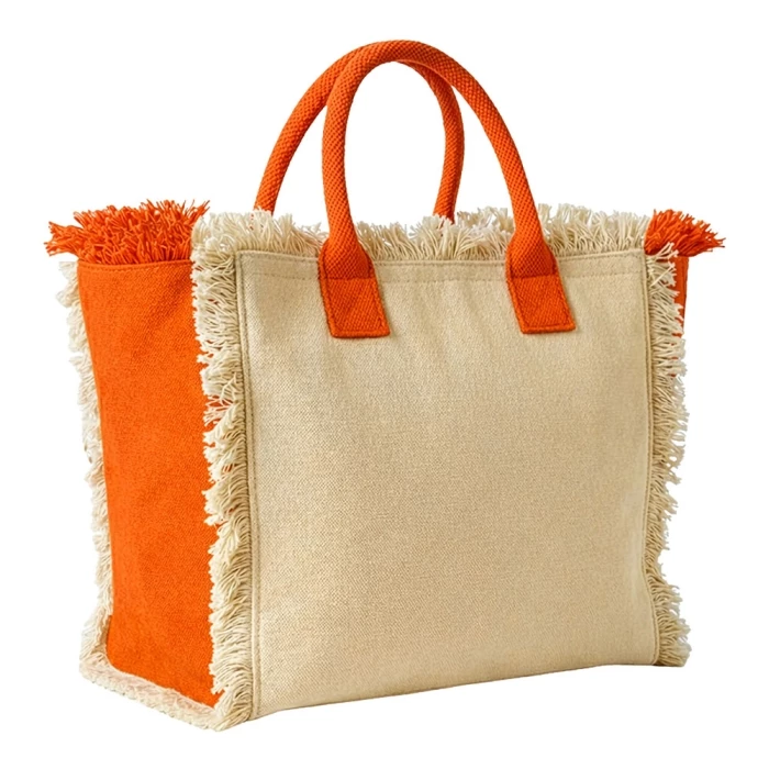 Sac coton zippé 41 x 37 x 20 cm