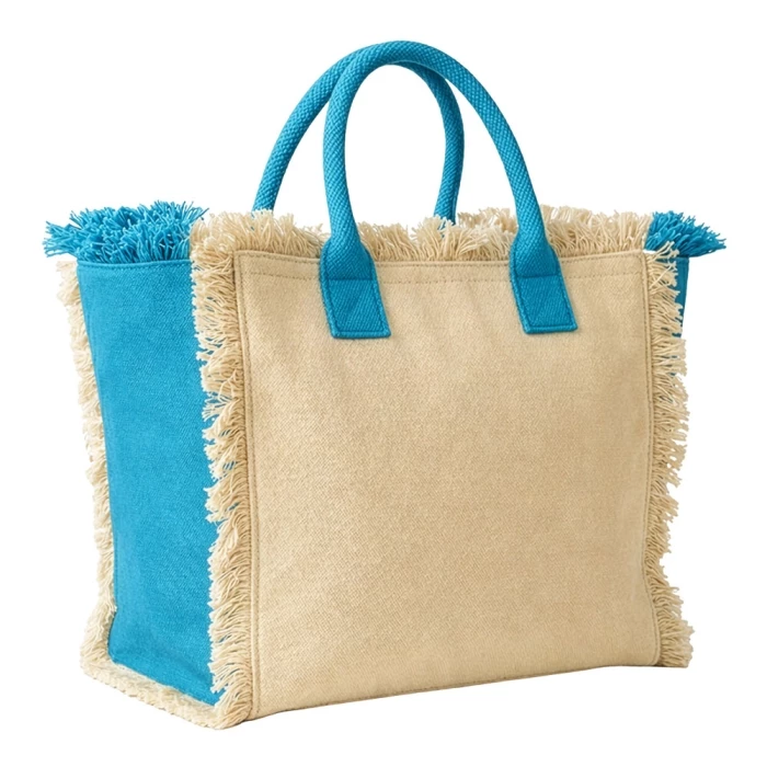 Sac coton zippé 41 x 37 x 20 cm