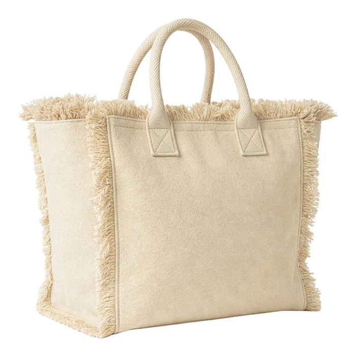 Sac coton zippé 41 x 37 x 20 cm