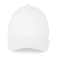 Casquette coton brossé 5 pans