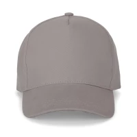 Casquette coton brossé 5 pans