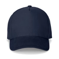 Casquette coton brossé 5 pans