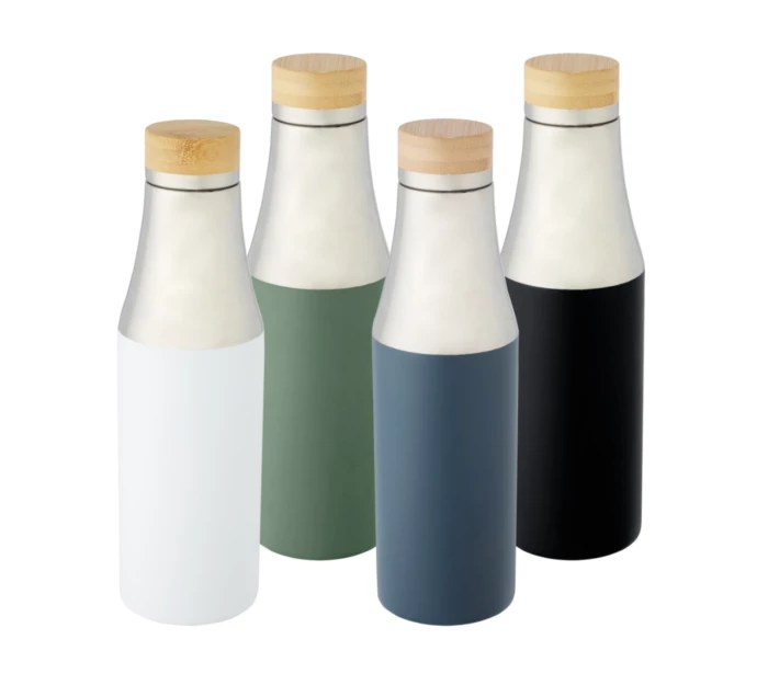 Stainless steel & bamboo bottle 540 ml