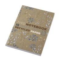 Carnet A5 recyclé couv souple