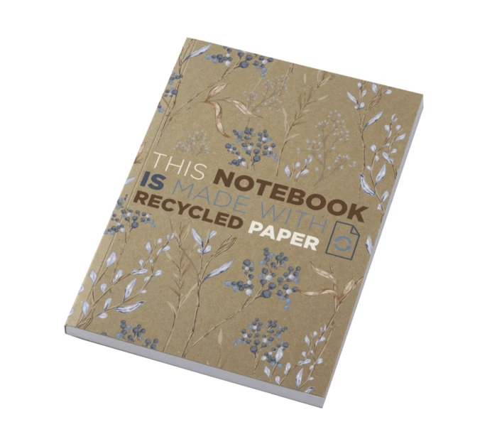 Carnet A5 recyclé couv souple