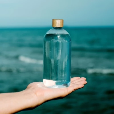 Bouteille RPET  France 750 ml