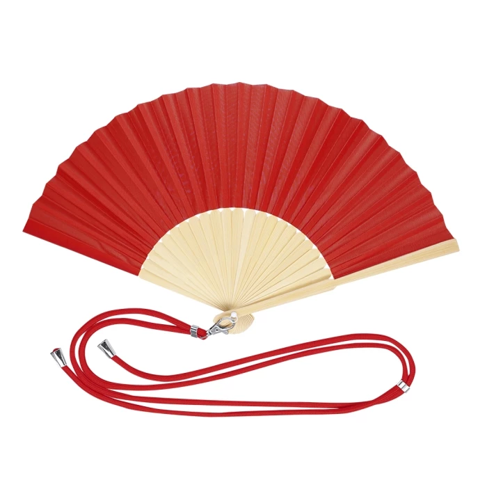 Eventail bambou avec cordon