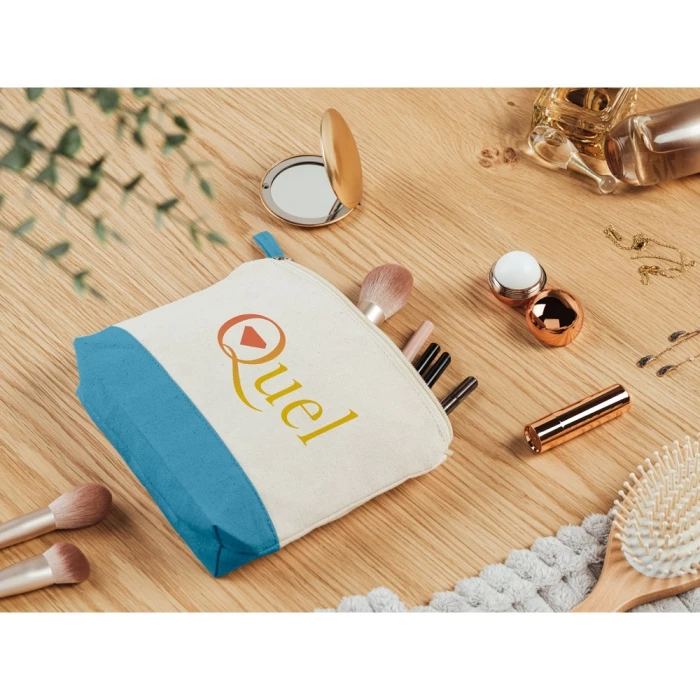 Trousse bicolore  340g -21,5 x 15 x 5 cm