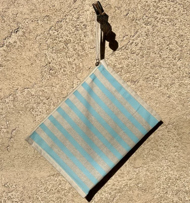 Trousse coton & polyester 26,5 x 19,5 cm