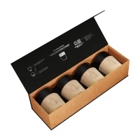Coffret 4 tasses magnétiques 