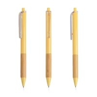 Stylo issu de composants récupérés & bambou
