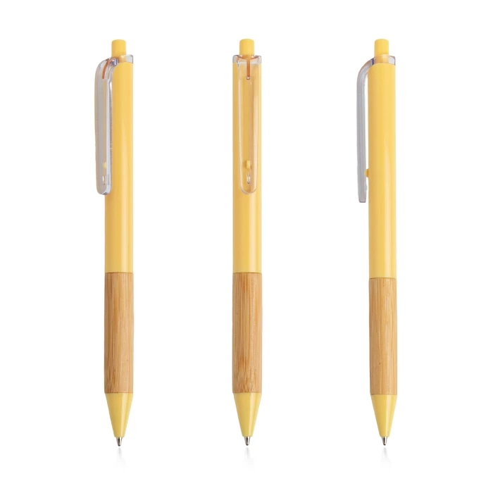 Stylo issu de composants récupérés & bambou