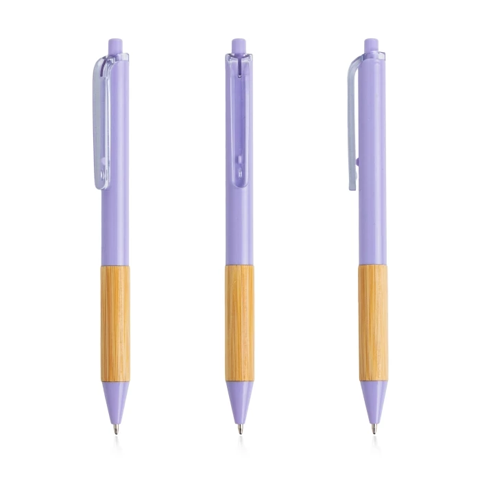 Stylo issu de composants récupérés & bambou