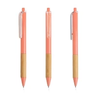 Stylo issu de composants récupérés & bambou