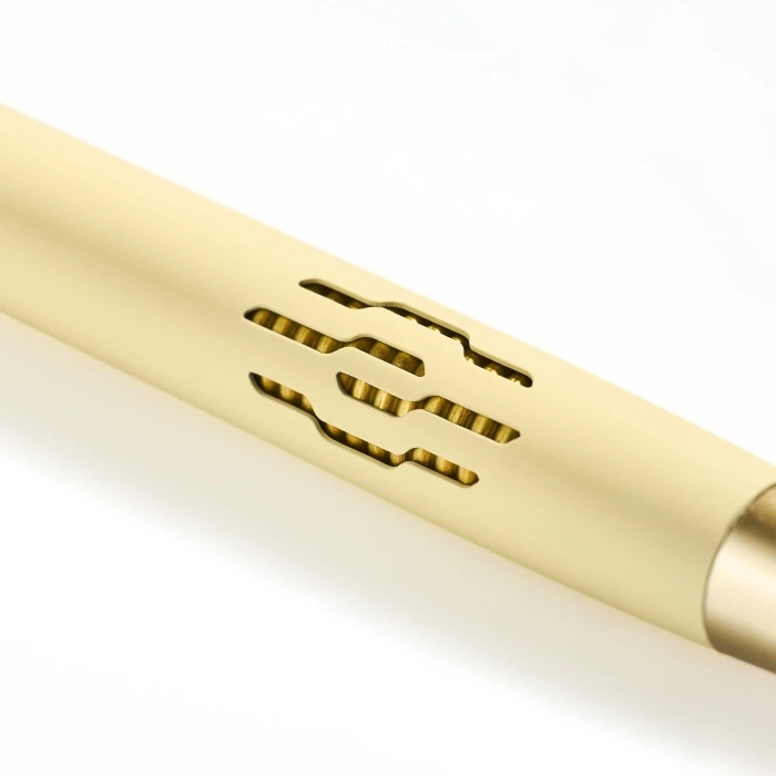 Stylo aluminium encre bleue