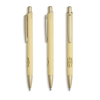 Stylo aluminium encre bleue