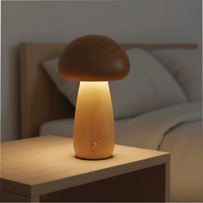 Lampe champignon usb