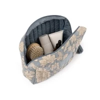 Cotton & polyester toiletry bag 22,5 x 15  x 6 cm