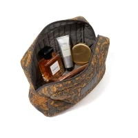 Cotton & polyester toiletry bag 22,5 x 15  x 6 cm