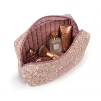Cotton & polyester toiletry bag 22,5 x 15  x 6 cm