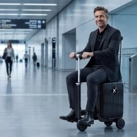 Valise cabine & trottinette