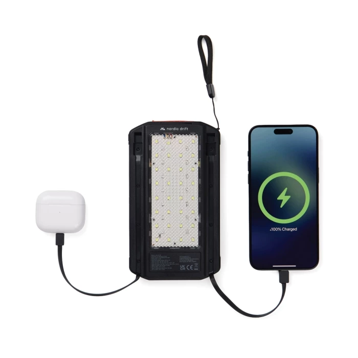 Solar recycled powerbank 10 000mAh