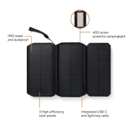 Solar recycled powerbank 10 000mAh