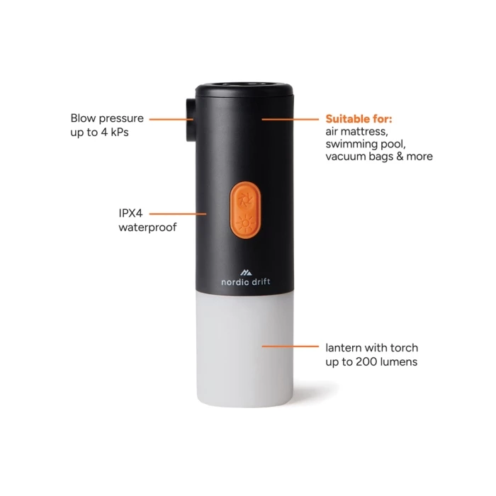 Pompe à air rechargeable Nordic Drift