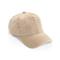 Casquette coton recyclé delavé
