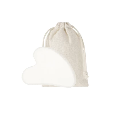 Gua sha & pochon coton 