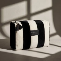 Cotton toiletry bag 25 x 10x 15 cm 