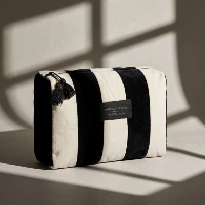 Cotton toiletry bag 25 x 10x 15 cm 