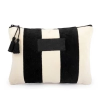 Cotton toiletry bag 23 x 16 cm