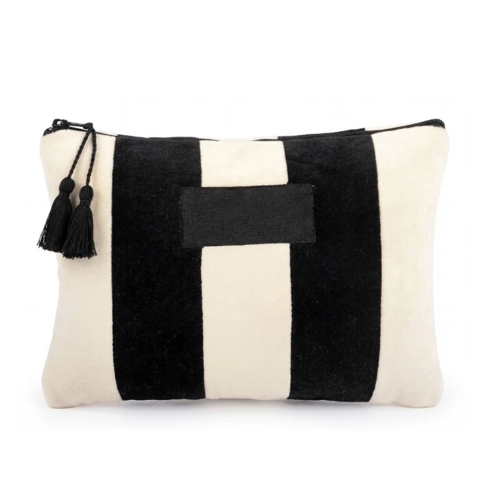Cotton toiletry bag 23 x 16 cm