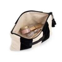Cotton toiletry bag 23 x 16 cm