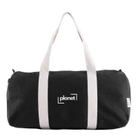 Recycled cotton duffle bag