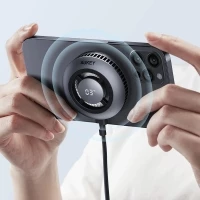 Chargeur sans fil magnétique 15W pour grille d'aération